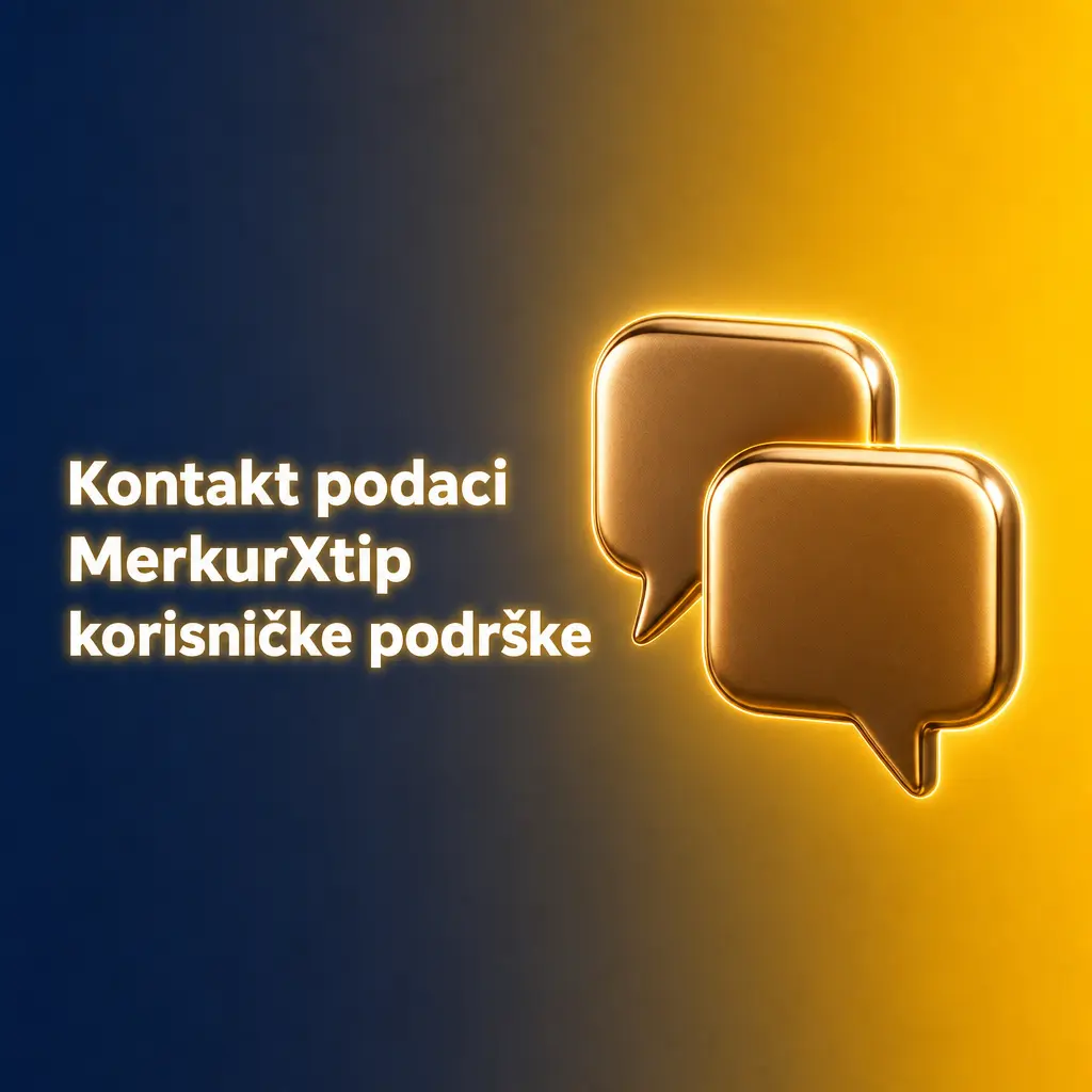 Kontakt podaci MerkurXtip korisničke podrške: livečet, email, kontakt forma i društvene mreže