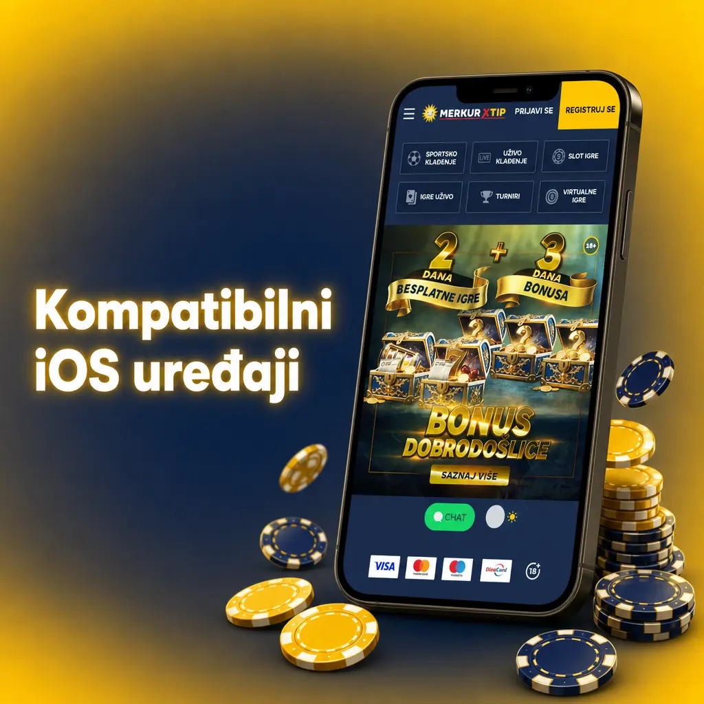 Kompatibilni iOS uređaji za MerkurXtip aplikaciju: iPhone X do iPhone 17 serije