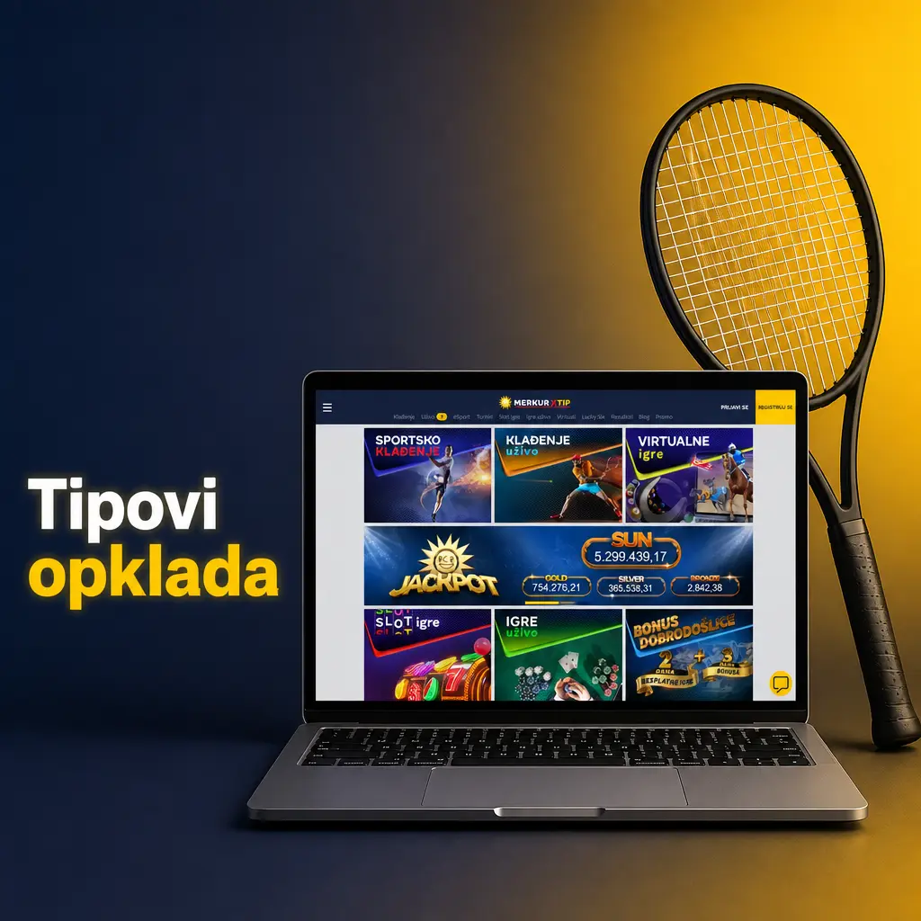 Prikaz tri tipa opklada na MerkurXtip: pojedinačna, sistem i kombinovana opklada