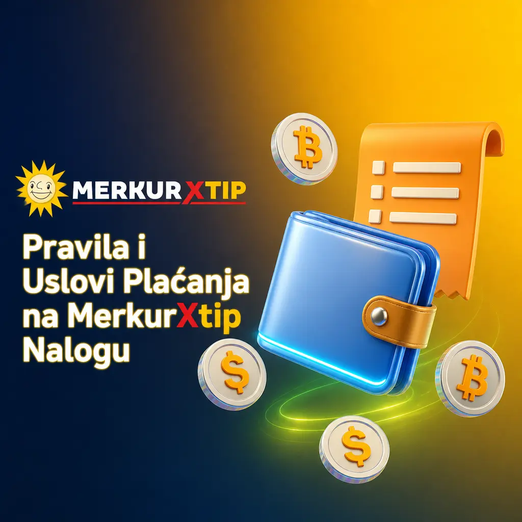 Pravila i uslovi uplate i isplate sredstava na MerkurXtip nalogu, verifikacija, limiti i dinarske transakcije.
