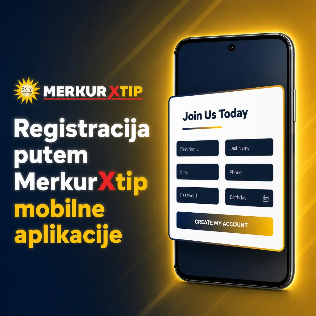Registracija putem MerkurXtip mobilne aplikacije za Android i iOS uređaje