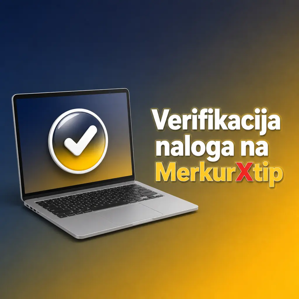 Verifikacija naloga na MerkurXtip – potvrda identiteta putem lične karte ili pasoša prema KYC i AML procedurama.